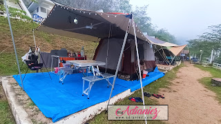 Denai Kabus Gerik, Perak | Pagi-pagi mendaki bukit lihat alam dari puncak