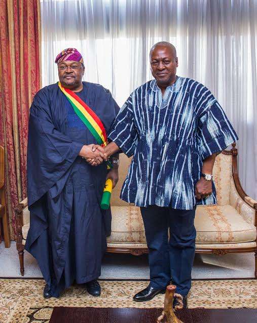 Ghana decorates Adenuga with highest national award