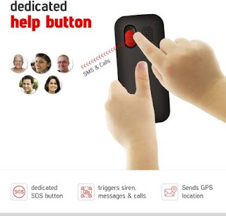 Phone for kids with dedicated help SOS button