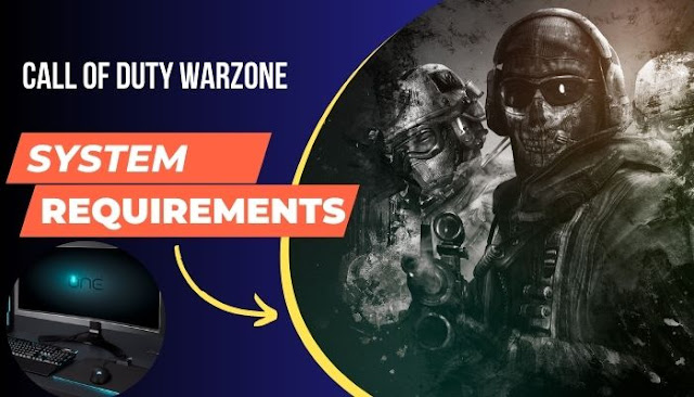 Call of Duty warzone system requirements PC