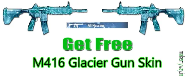 Unlock M416 Glacier Skin Redeem Codes