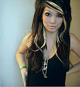 blonde black hairstyles. Scene Hairstyles Black Blonde