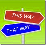 signposts for blog