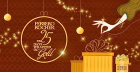 Ferrero Rocher wrapped in gold
