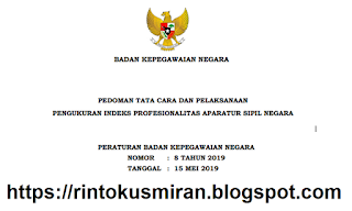 Download pedoman tata cara dan pelaksanaan pengukuran indeks profesionalitas aparatur sipil negara, 