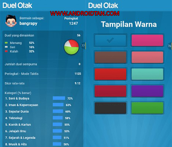 Update Terbaru Duel Otak Premium Apk v3.6.7