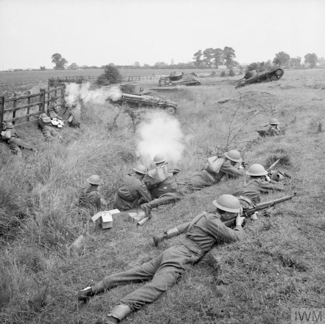 Home Guard maneuvers with Valentine tanks, 27 July 1941 worldwartwo.filminspector.com