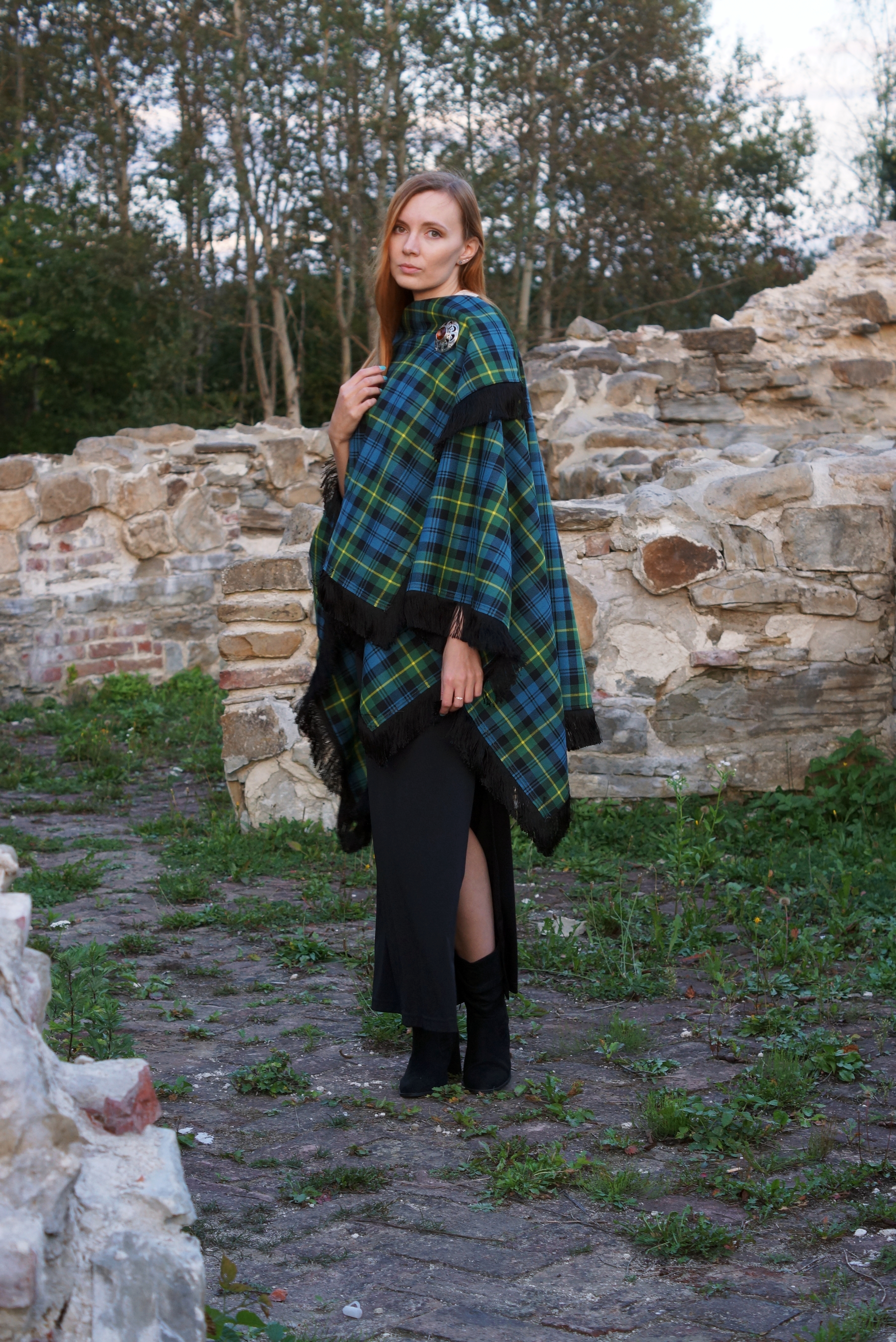 Gordon Ancient Tartan Serape