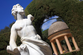 Estatua de Eros en el Parc del Laberint