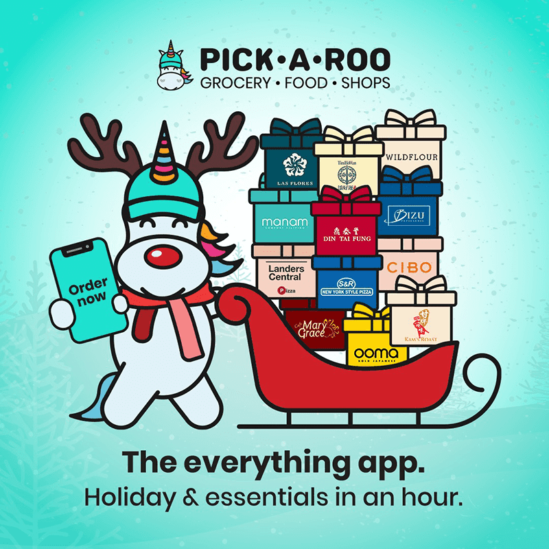 PICK.A.ROO helps you shop with ease this holiday season
