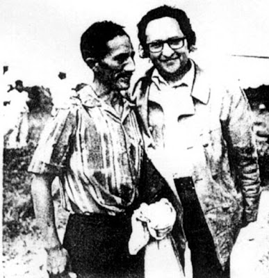 Manuel Scorza con Héctor Chacón