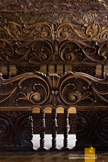Church Bench Details in Danao Church