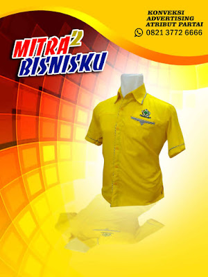 jual baju partai golkar