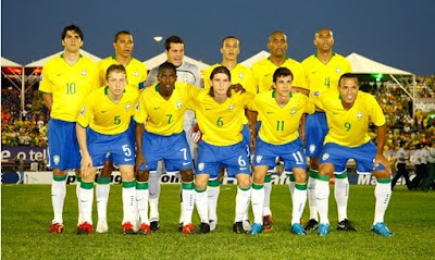 Brazil FIFA World Cup 2010 Soccer Team