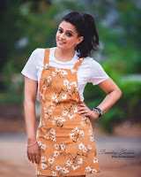 Priyamani Latest Photo Shoot in Brown Color Dress