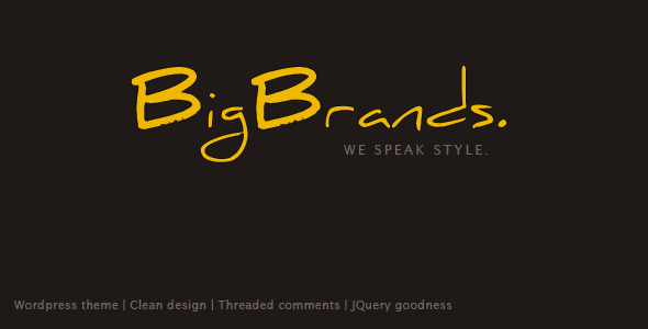 BigBrands - Wordpress - ThemeForest Item for Sale