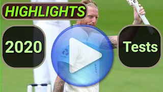 2020 Test Cricket Matches Highlights Videos