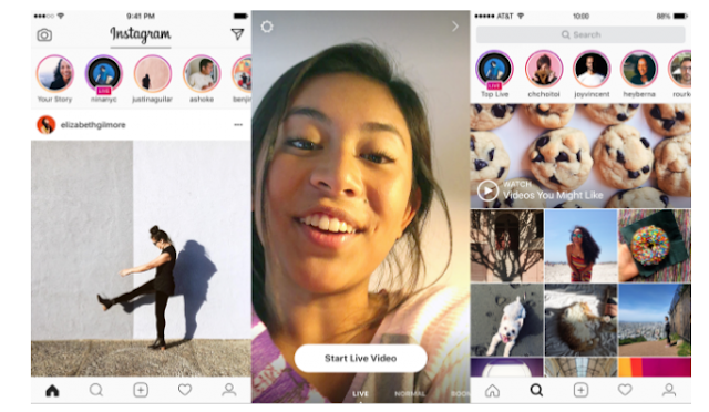 Cara Melakukan Siaran Langsung Live Stories di Apliskasi Instagram 