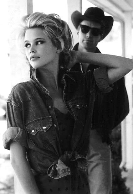 claudia schiffer guess. Claudia Schiffer - 1989 Guess