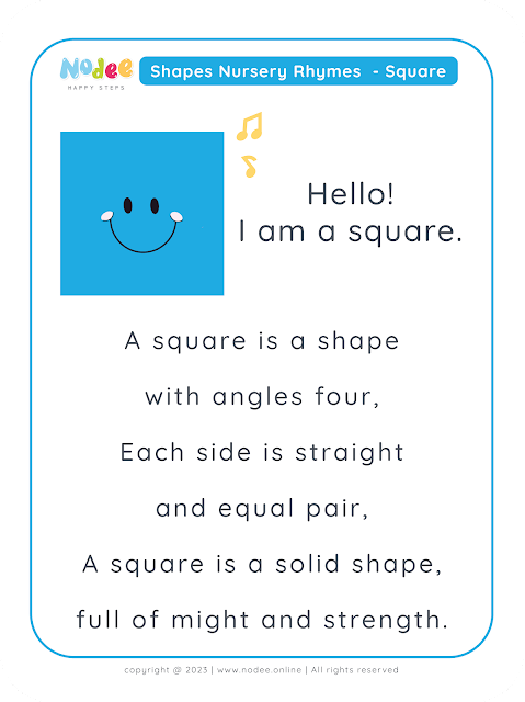 Square - Shapes Nursery Rhymes