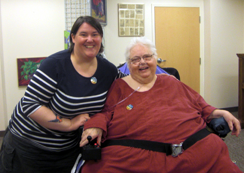 Charlotte Cooper and Judy Freespirit in Conversation June 2010