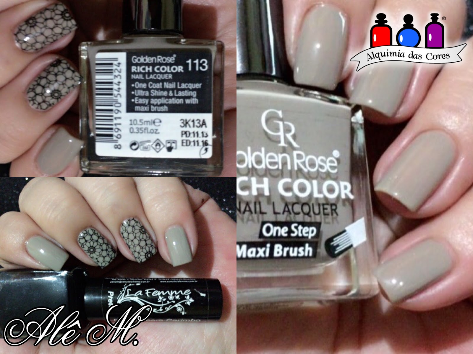 Alquimia Das Cores Golden Rose Rich Color 113