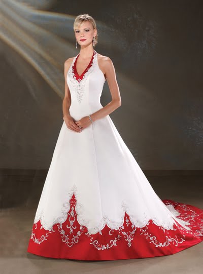 Wedding Planning Dresses on Perfectly Planned By Pam  Red The Hottest Color For 2011 Weddings