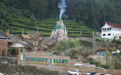 Ciwidey valley water Hot spring resort merupakan tempat wiasata alam keren abis di bandung