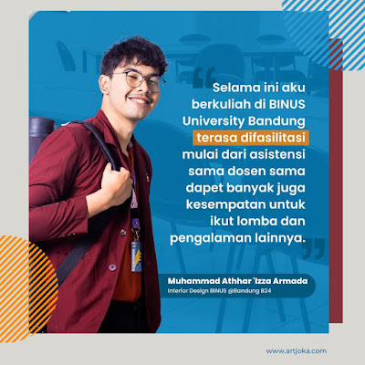 Testimoni Mahasiswa Binus Bandung