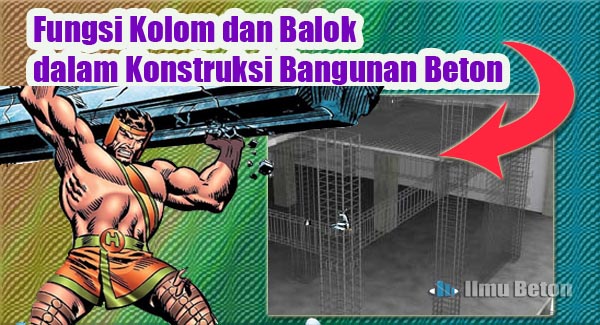 Fungsi Kolom dan Balok dalam Konstruksi Bangunan Beton