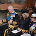 Royals' grief for queen shows through ceremonial pageantry