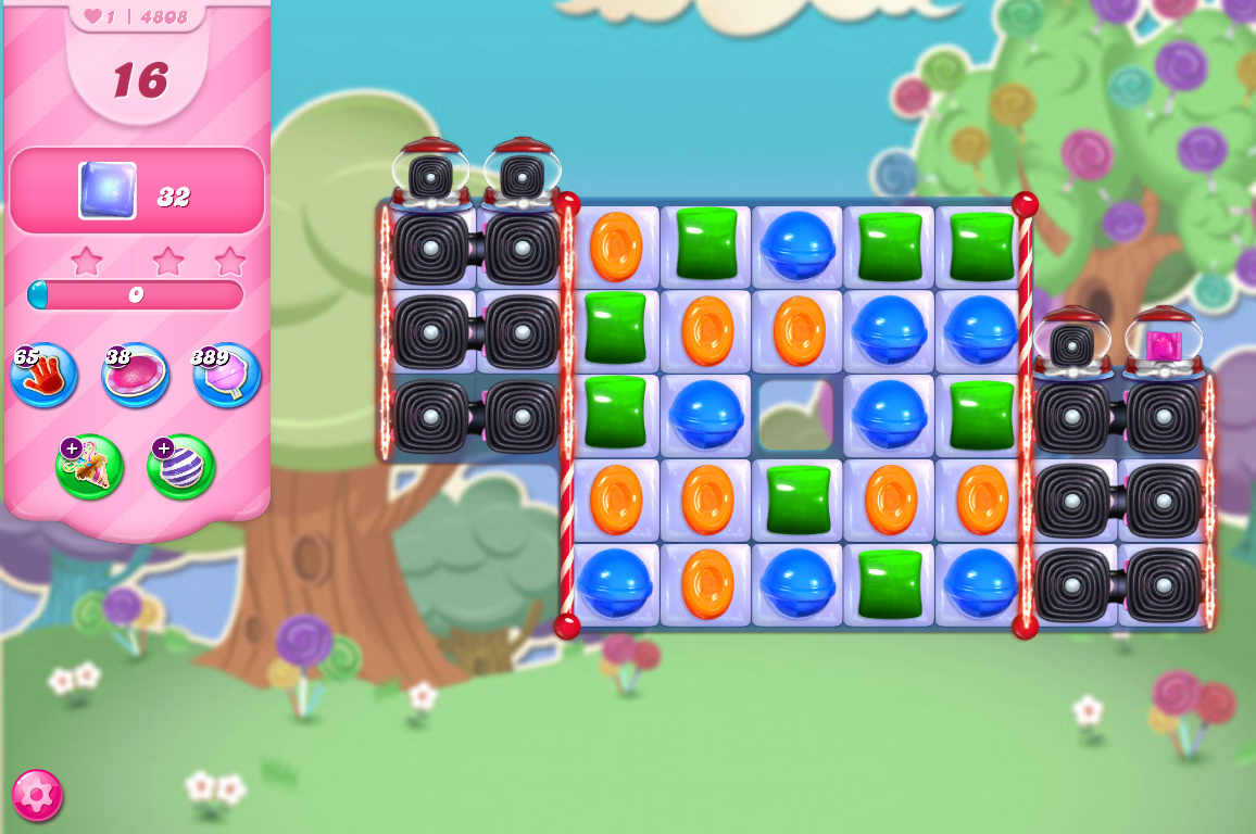 Candy Crush Saga level 4808