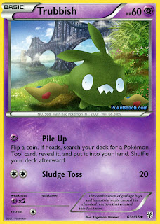 Trubbish Plasma Storm Pokemon Card