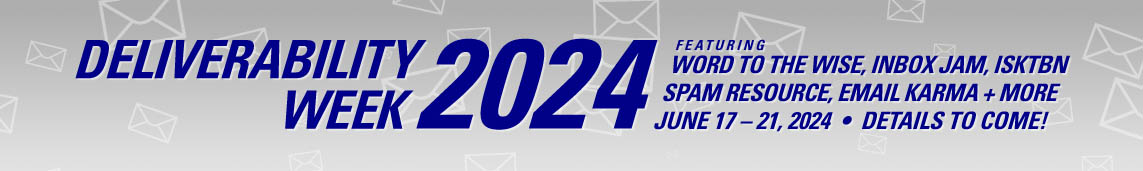 Deliverability Week 2024, June 17-21, 2024. More info soon!