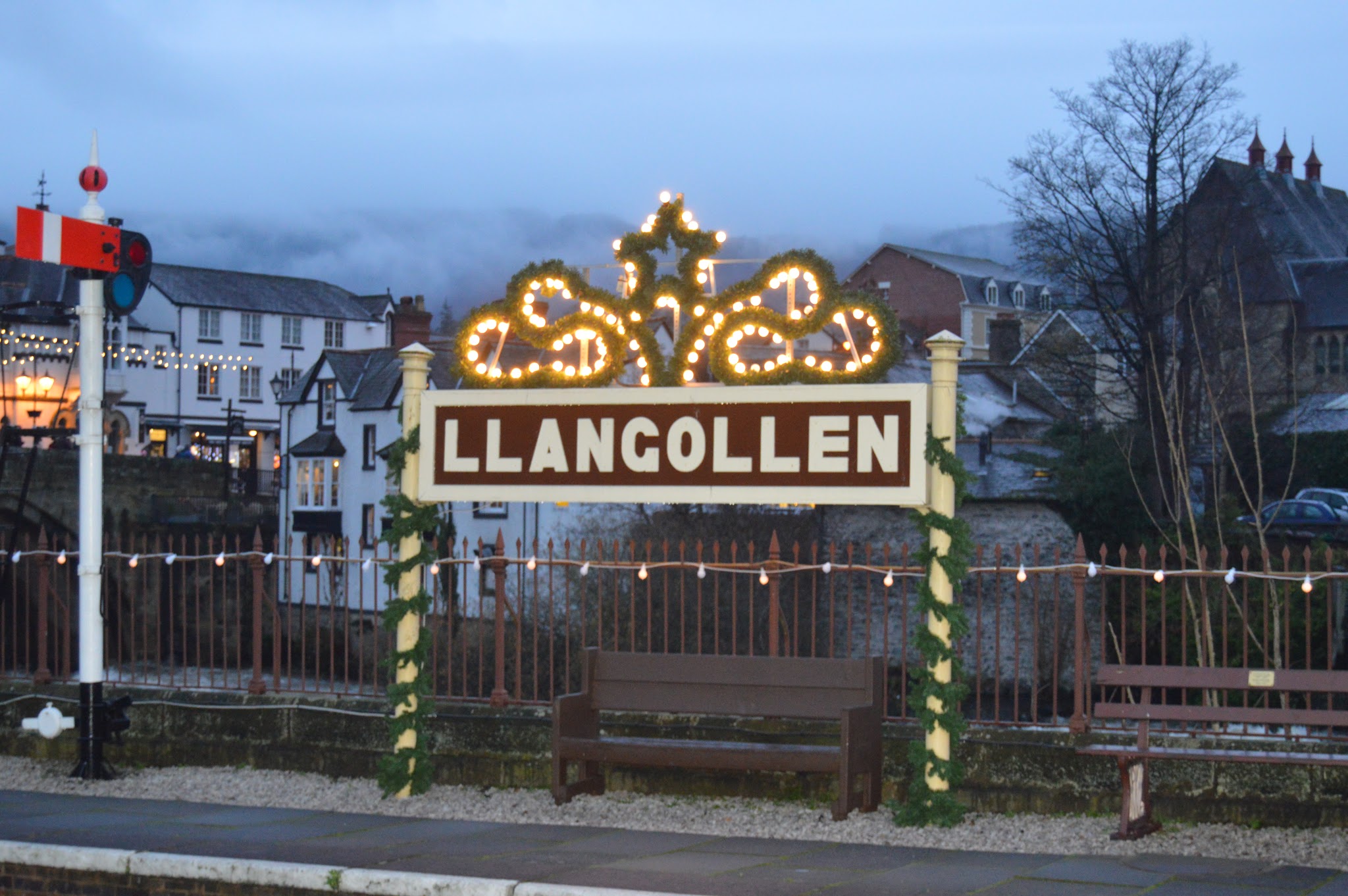 Llangollen Railway Sign