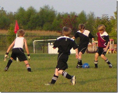 Soccer scrimmage