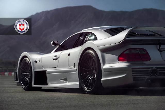 Mercedes-Benz CLK GTR with HRE Wheels