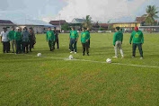 Pembukaan Turnamen Liga Desa Ditandai dengan Kick off  oleh Bupati dan Polres Sidrap