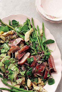 Duck Breast and Artichoke Salad