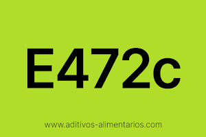 Aditivo Alimentario - E472c - Ésteres Cítricos de Monoglicéridos y Diglicéridos de Ácidos Grasos