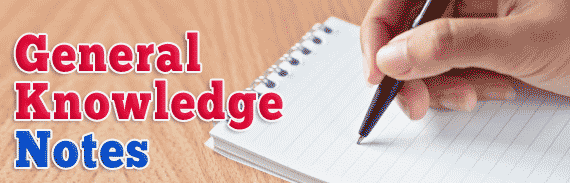 General Knowledge Notes for SSC CGL Exam Free Download