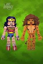 Mini-Mates Wonder Woman and Cheetah