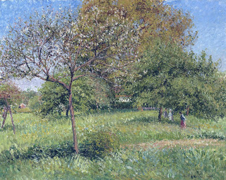Great Nut-Tree, Morning, Eragny, 1901