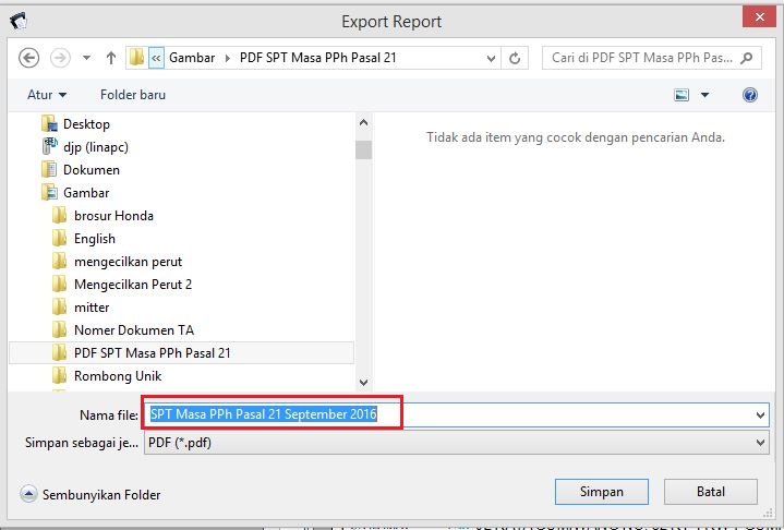 Pajeg Lempung: Lapor - Mem PDF kan SPT Masa PPh Pasal 21 