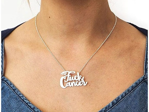 The official Fuck Cancer Necklace