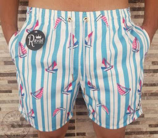 Imagen shorts playeros para hombres