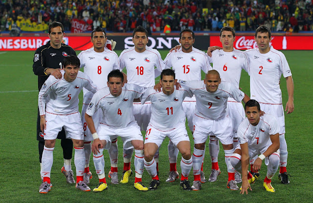 Formación de Chile ante Brasil, Copa del Mundo Sudáfrica 2010, 28 de junio