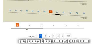 page navigation for blogger