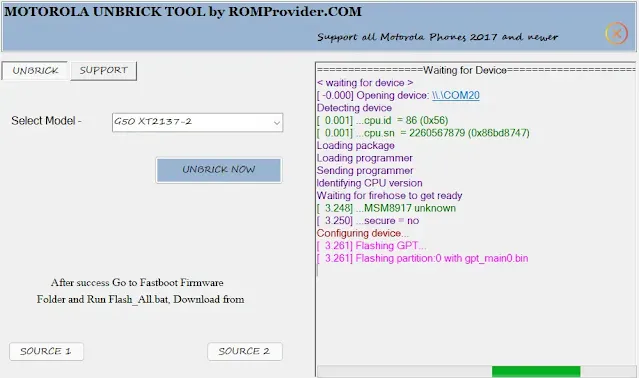 Motorola Unbrick Tool V1.0