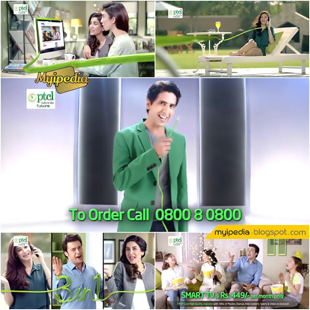 PTCL TVC 2016 Aik Taar, Faiday Beshumar featuring Khalid Malik (Video)